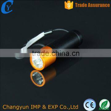 2016 New LED Flashlight Portable Electronic Torch Bulbs With Lens