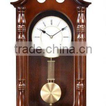 Wooden pendulum clock