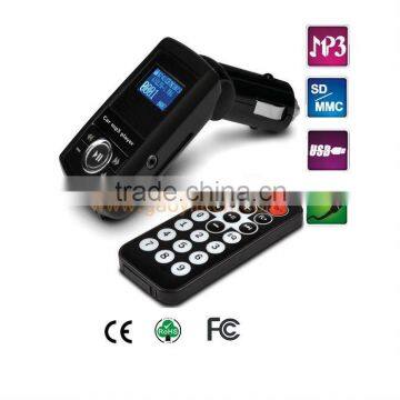 2016 Alibabba Hot Sales Car Mp3 Player FM Transmitter With LCD Display Screen photo-2