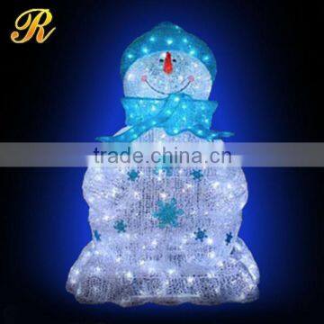 Christmas large plastic snowman decorations