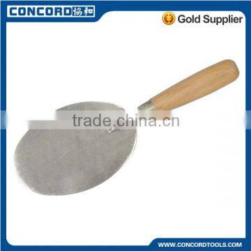 6'' Bricklaying Trowel with wooden handle, carbon steel blade