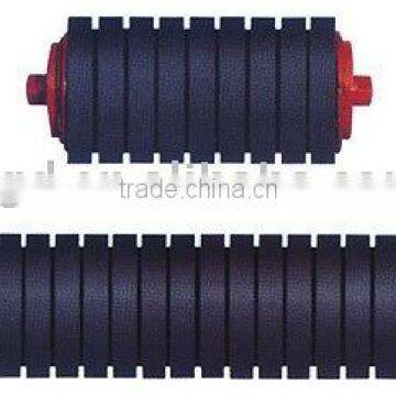 Impact Roller Conveyor Rubber Idler