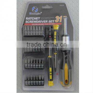 31pcs ratchet screwdriver set
