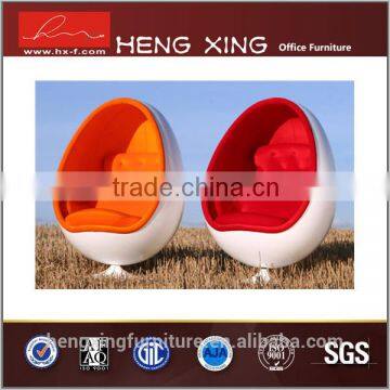 With cushion inside acrylic egg chair HX-EG039