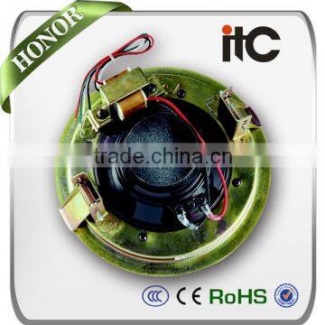 ITC T-105GB Chinese Style 6W 5" Plastic Ceiling Loudspeaker for PA System photo-2