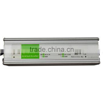 80w 24v ip67 constant volatge led driver with CE & RoHs certification                        
                                                                                Supplier's Choice