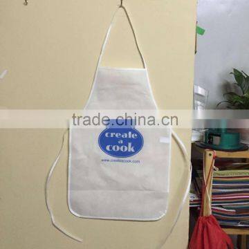 Recycled customized silk-screen printing non woven baby pinafore                        
                                                                                Supplier's Choice