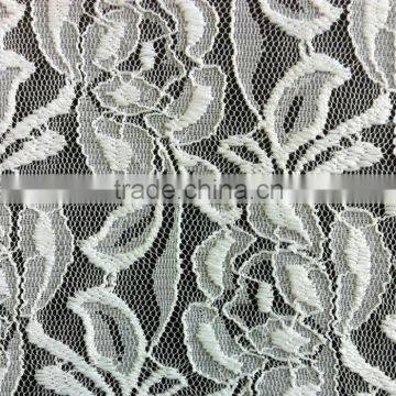 TH-2016 nylon cotton fabric knitted lace for sale dubai market