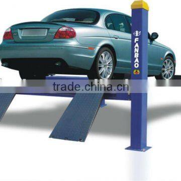 four post alignment hydraulic 3.5ton four post lift car lift