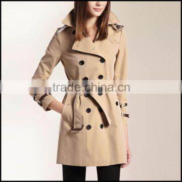 2016 Latest Coat Designs for Women and Women's Long Coat Made in China Guangzhou photo-5