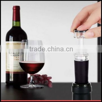 Long Fine Plastic Wine Stopper , Vacuum Pump Wine Stopper , Silicone Bottle Stoppers                        
                                                Quality Choice