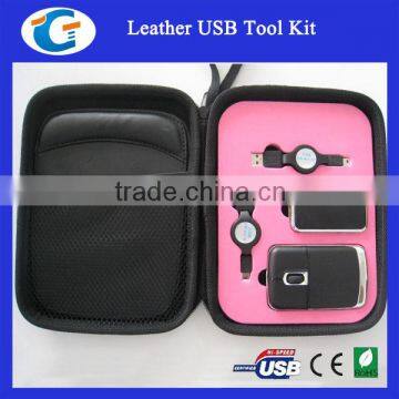 Customized usb travel kit set for laptop/pc GET-UK00C