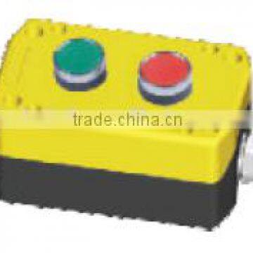 NO+NC electrical crane/hoist 2 push button switch control box/station SDL16-BPN241P/SDL16-JBPC2AB