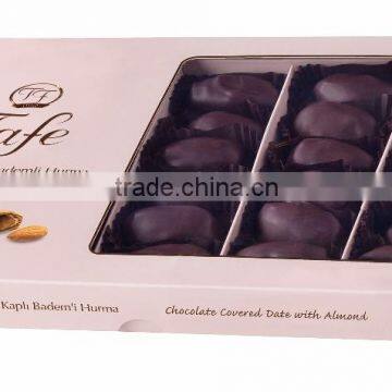 Tafe Chocolate Covered Dates with Almonds 340 g - 843 code
