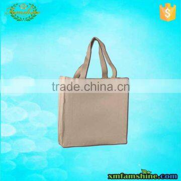 wholesale reuseable cotton plain shopping bag