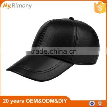 100% Sheepskin Leather Cap Plain Leather Cap Top Quality Leather Cap