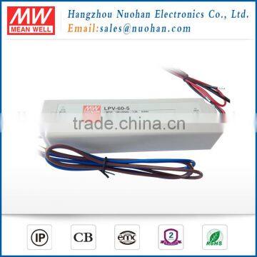 Meanwell LPV-60-5 40W 5V 8a Led Driver/ Ip67 Waterproof Led Power Supply 40w photo-2