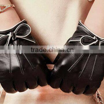 black short sexy christmas gloves lady style