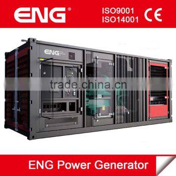 1000kw with Cummins engine KTA50-G3 diesel generator with silent Container type