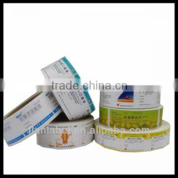 Roll Drug Label / Roll Medicine Sticker