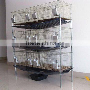 3 Tiers 12 Capacity Folding Rabbit Cages Cheap Prices Hot Sale Products photo-2