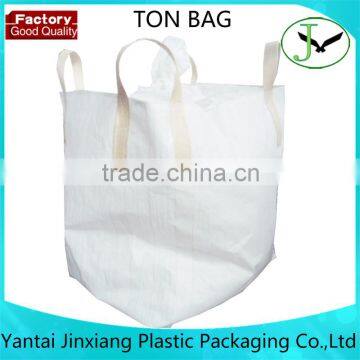 circular panel virgin polypropylene woven big cement bag, strong capacity 1ton jumbo bags