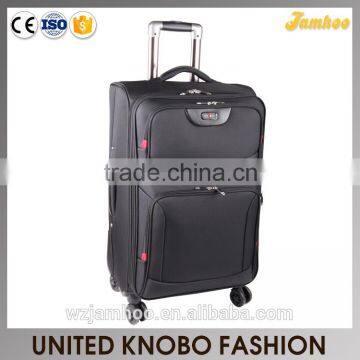 Jacquard polyester trolley case luggage set EVA soft luggage