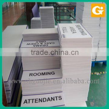 foam board edge trim wholesale KT board banner printing