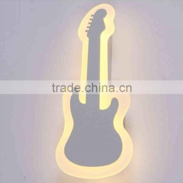 Acrylic Lampshade Wall Lamps with 220V Cheap Guitar Wall Lamps