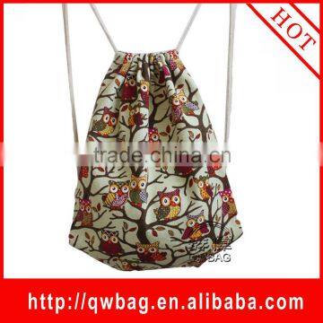 cotton drawstring shopping bags drawstring backpack