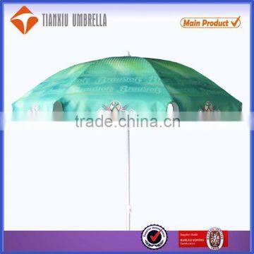 luxury heated transfer printing outdoor umbrella