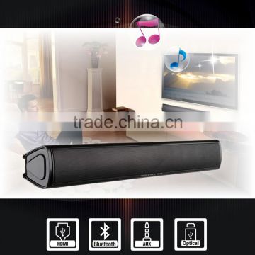 ELEGANT DESIGN HDMI OPTICAL BLUETOOTH TV SOUNDBAR SPEAKER FOR HOME CINEMA