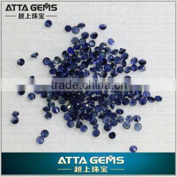 Natural gemstone blue sapphire