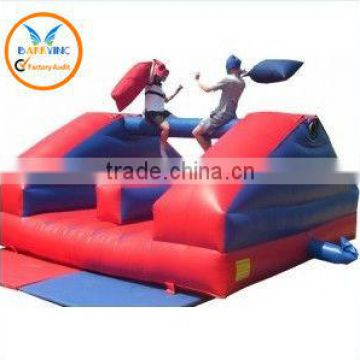 hot inflatable fighting game,popular inflatable bash with pillow