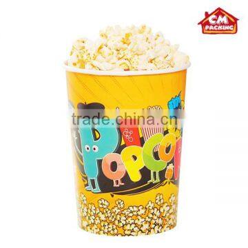 Food Standard Custom Printed Paper Popcorn Cups