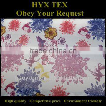 100% Polyester Printed Chiffon Fabric Floral Printing