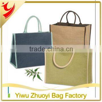 Promotional Personalized Jute fabric Bulk Tote Bags Wholesale