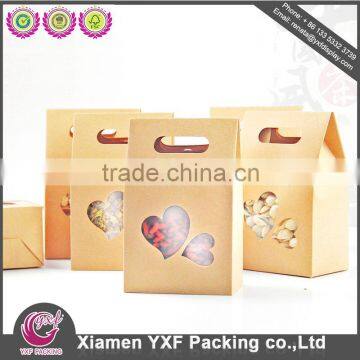 Kraft Paper gift bags food candy packing bags brown kraft paper box