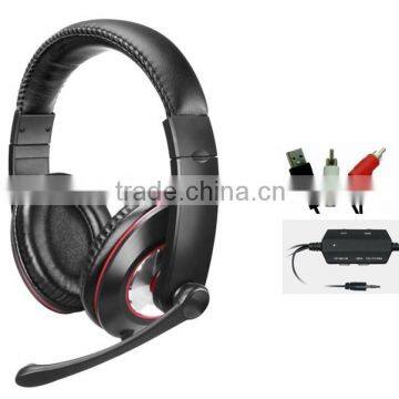 Stereo 4 in 1 video gaming headphone for Xbox one