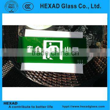 signboard design glass for walls and buildings