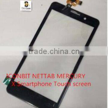 New Touch screen Digitizer 4.5" ICONBIT NETTAB MERCURY X Smartphone Touch Panel glass replacement