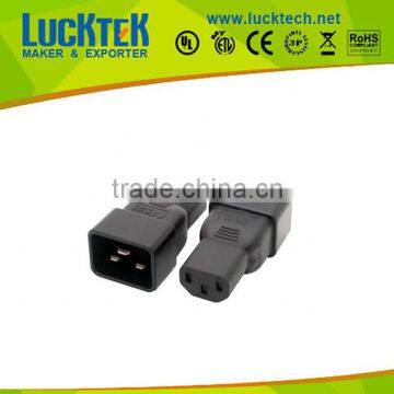 IEC 320 C20 TO IEC 320 C13 AC POWER ADAPTER FOR PDU 10A 250V