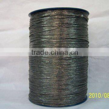Braided Packing Made Of Flexible Graphite Yarns Reinforced With Glass Yarn