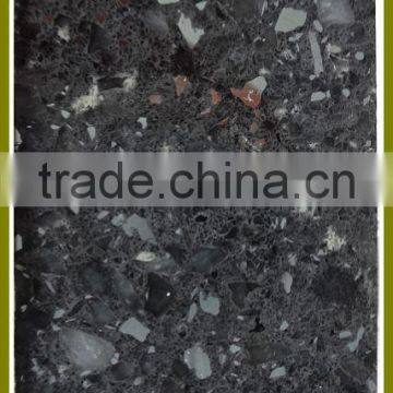 platinum three color stone artificial quatz slab