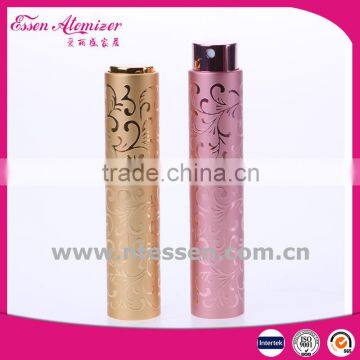 10ml Aluminum Rotary Perfume Bottle With Pump