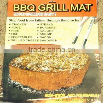 Fiberglass Non-stick Reusable Grill Mat