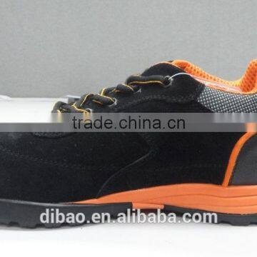 good price Genuine leather nubuck leather eva+rubber outsole safety shoes china supplier