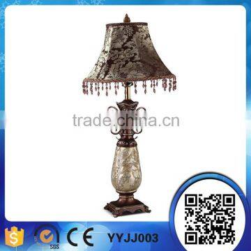 wholesale factory price resin dressing desk lamp