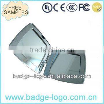 square custom makeup hand held mirrors wholesale