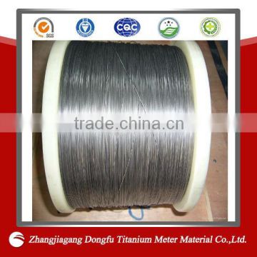 Bright Surface Gr2 Titanium Wire